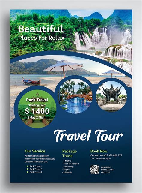 Travel Flyer Template 4