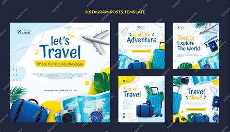 Travel Instagram Post Template