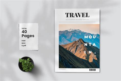 Travel Magazine Template