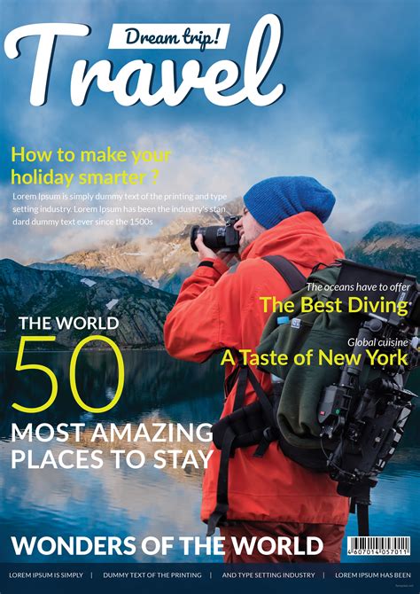 Travel Magazine Template