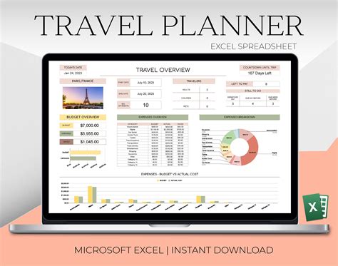 A travel planner template to help you stay organized and focused on your trips in Notion