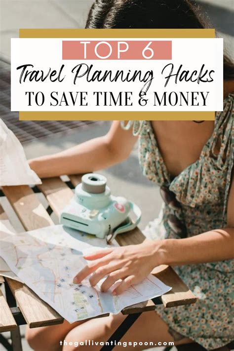 Travel planning hacks