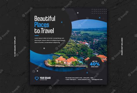 Travel template example 7