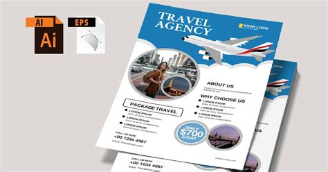 Travel template example 5