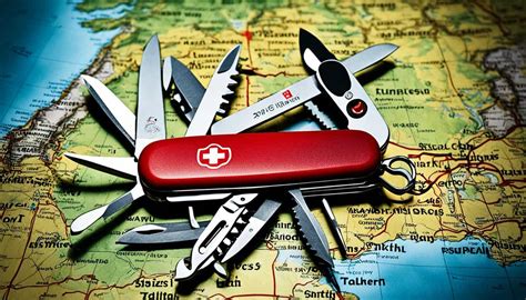 Traveling with Swiss Army Knife