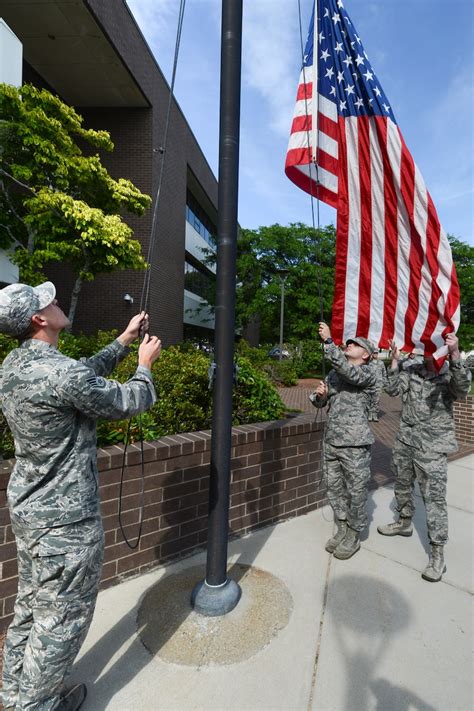 Travis AFB Reveille Ceremony Protocol