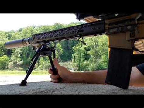 Sig Sauer TREAD M400 Suppressed Shooting