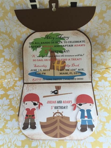 Treasure Chest Invitation