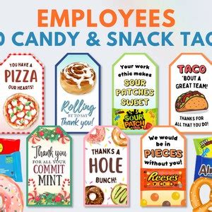 Treats and snacks for employees