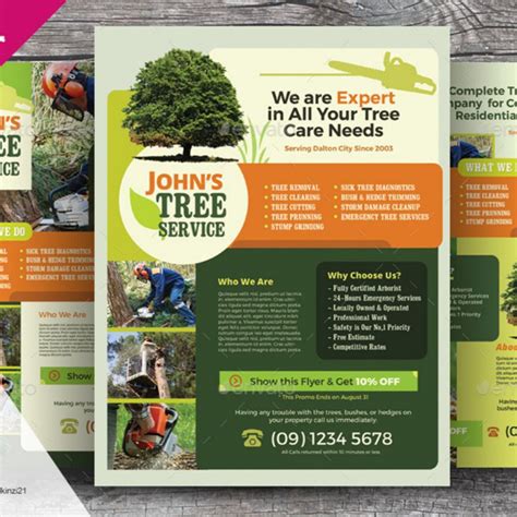 Tree Care Flyer Template