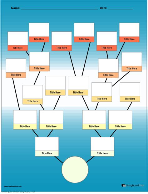 Tree Diagram Template 3