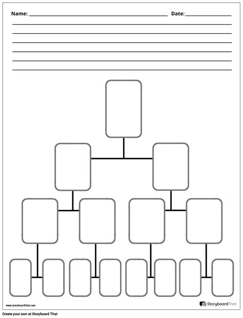 Tree Diagram Template 4