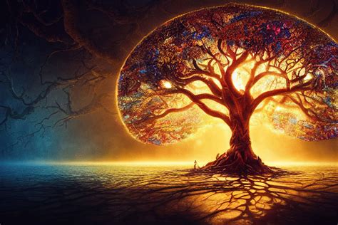 The tree of life symbolizing strength and wisdom