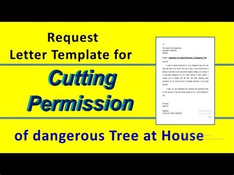 Tree Removal Authorization and Sign-off