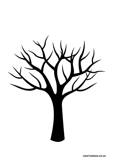 Tree Stencil Design