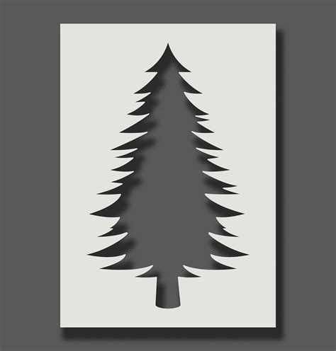 Tree Stencil Design