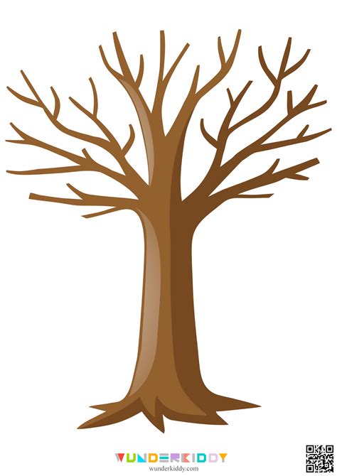 Tree Template for Crafts and DIY Projects