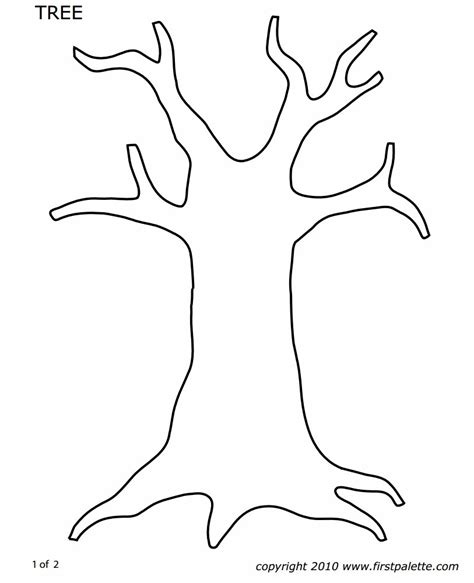 Tree Trunk Template 4