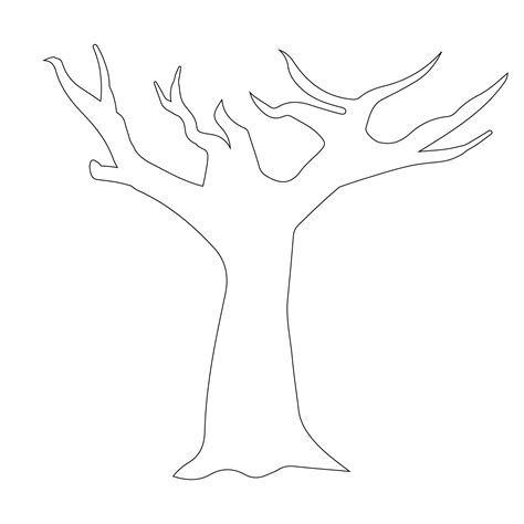 Tree Trunk Template 9