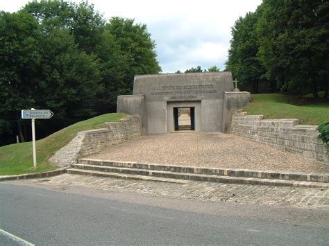 Trench of Bayonets in Verdun, France