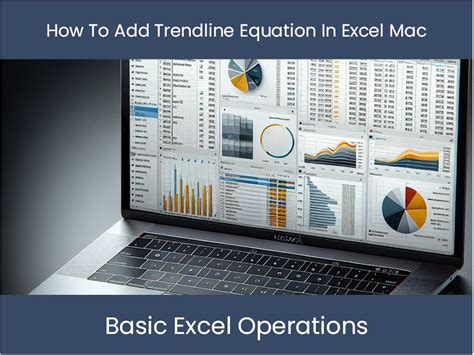 Trendline Button in Excel Mac