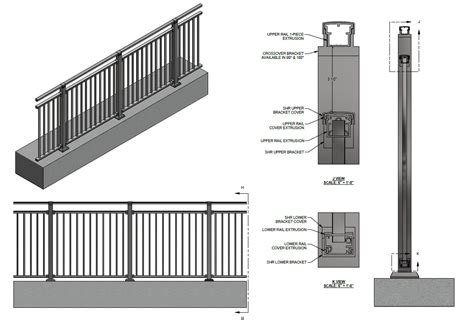 Trex Signature Railing Template Components