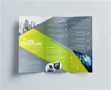 Tri-fold brochure template publisher free download