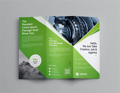 Tri-fold brochure templates print