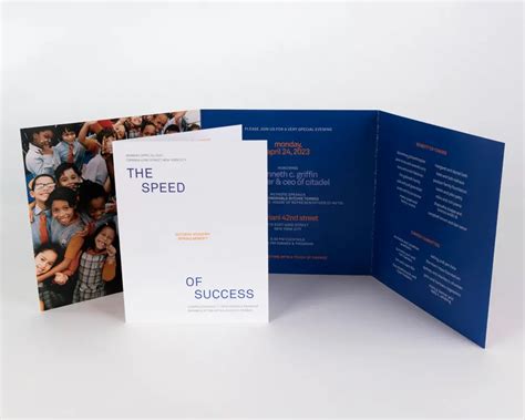 Tri-Fold Invitation Benefits