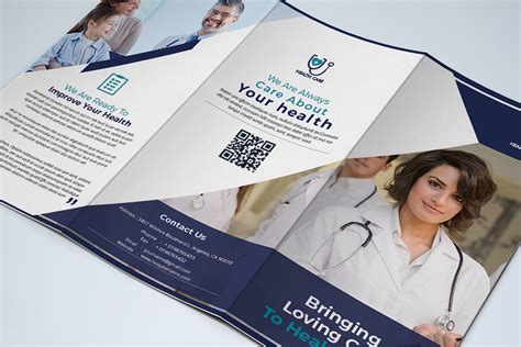 Tri Fold Medical Brochure Template