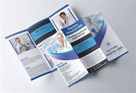 Tri-Fold Medical Brochure Template