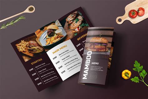 Benefits of Using Tri-Fold Menu Templates