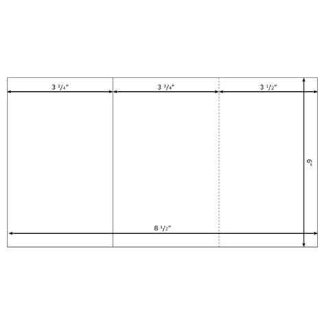 Tri Fold Table Tent Template Design