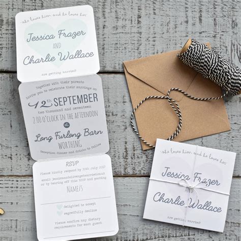 Tri Fold Wedding Invitations Ideas