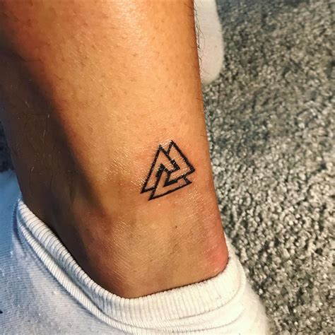 Triangle tattoos as angle tattoos