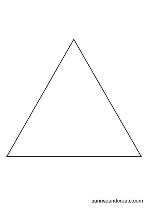 Triangle Template Image