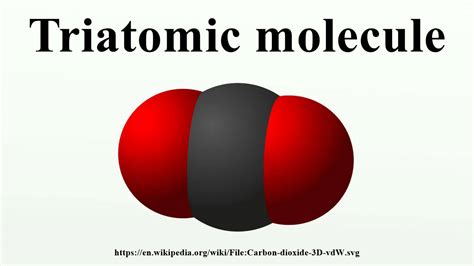 Triatomic molecule