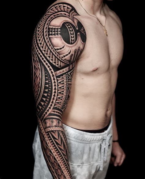 Tribal-inspired tattoos