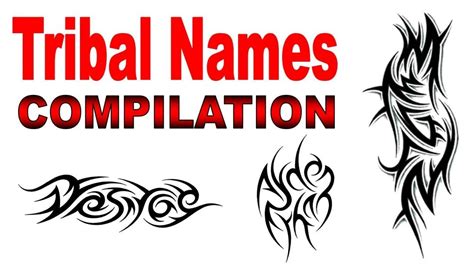 Tribal name tattoos