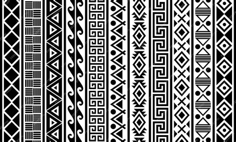 Tribal pattern bicep tattoos