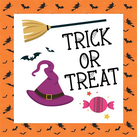 Trick-or-Treat Signs