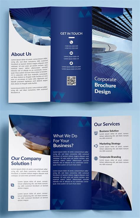 Trifold brochure design inspiration 4