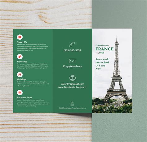 Trifold Brochure Template 1