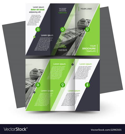 Trifold Brochure Template in Illustrator