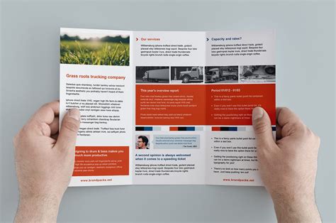 Trifold Brochure Template Photoshop