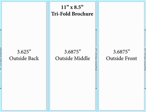 Tri-Fold Brochure Template in Word