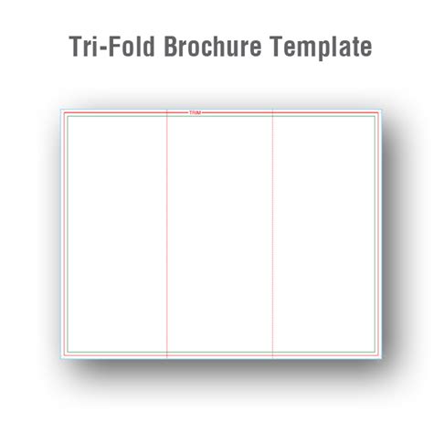 Trifold Template Printing Tips