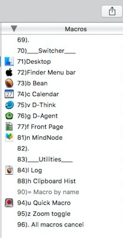 Triggering Macros on MacBook