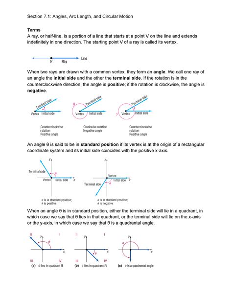 A diagram showing trigonometry and circular motion