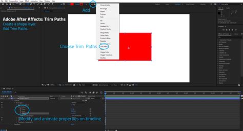 Trim Paths in After Effects